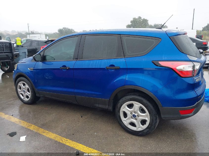 2018 Ford Escape S VIN: 1FMCU0F73JUB72521 Lot: 43952517