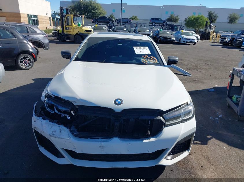 2021 BMW 530E VIN: WBA13AG09MCG87376 Lot: 43952519