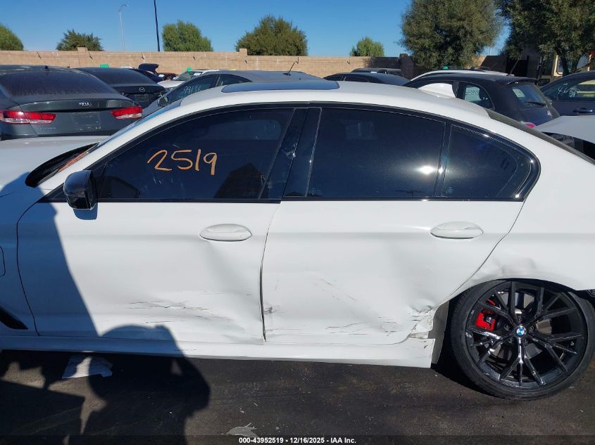 2021 BMW 530E VIN: WBA13AG09MCG87376 Lot: 43952519