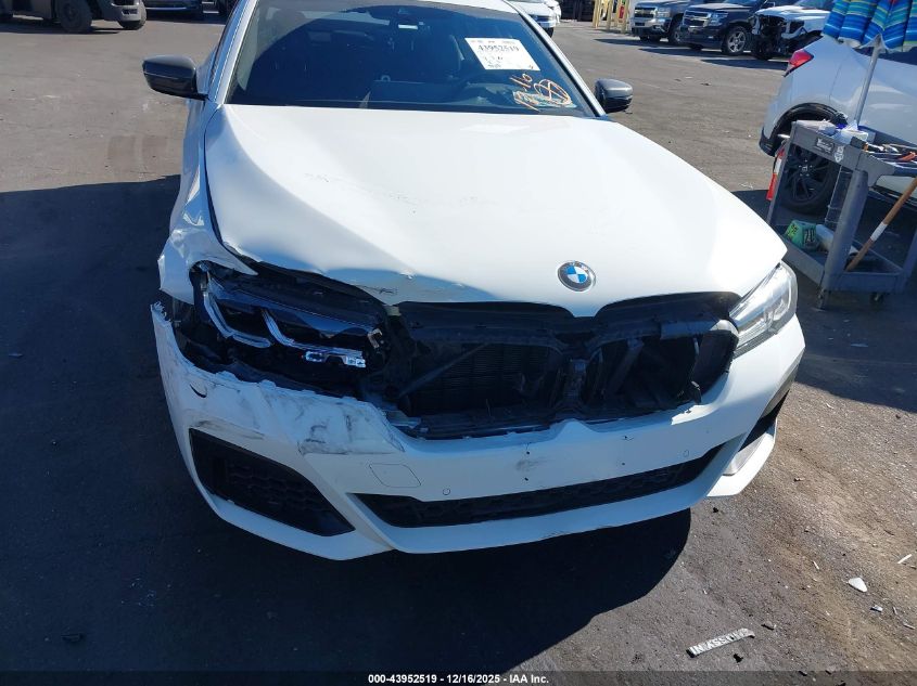 2021 BMW 530E VIN: WBA13AG09MCG87376 Lot: 43952519