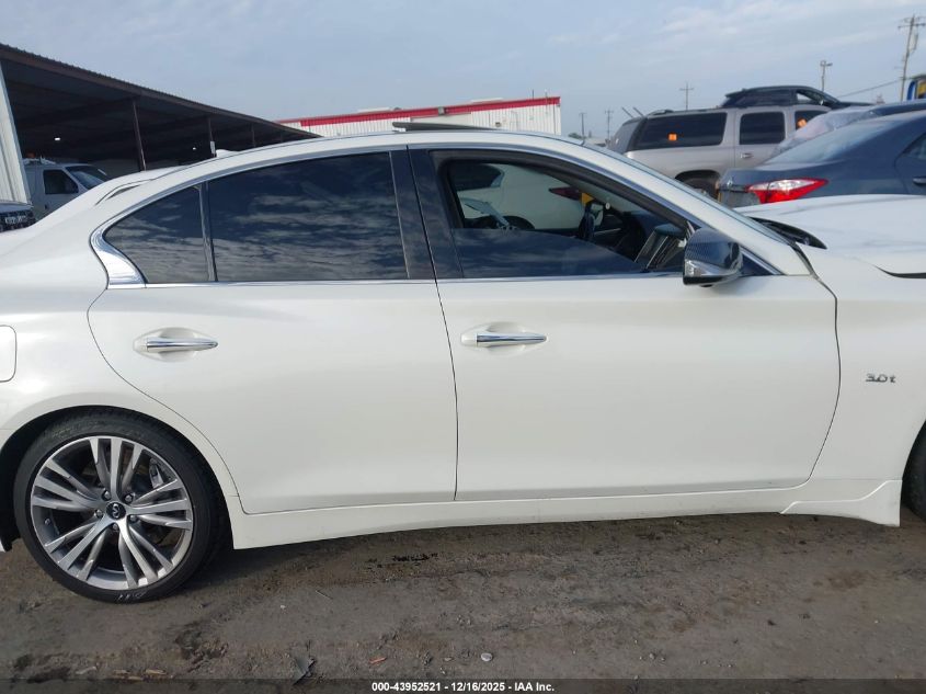 2018 Infiniti Q50 3.0T Sport VIN: JN1EV7AP0JM357509 Lot: 43952521