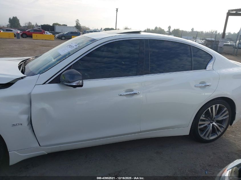 2018 Infiniti Q50 3.0T Sport VIN: JN1EV7AP0JM357509 Lot: 43952521