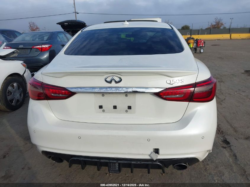 2018 Infiniti Q50 3.0T Sport VIN: JN1EV7AP0JM357509 Lot: 43952521