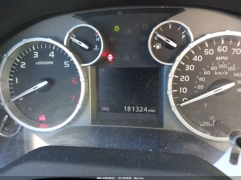 2014 Toyota Tundra Sr5 5.7L V8 VIN: 5TFRY5F16EX153395 Lot: 43952522