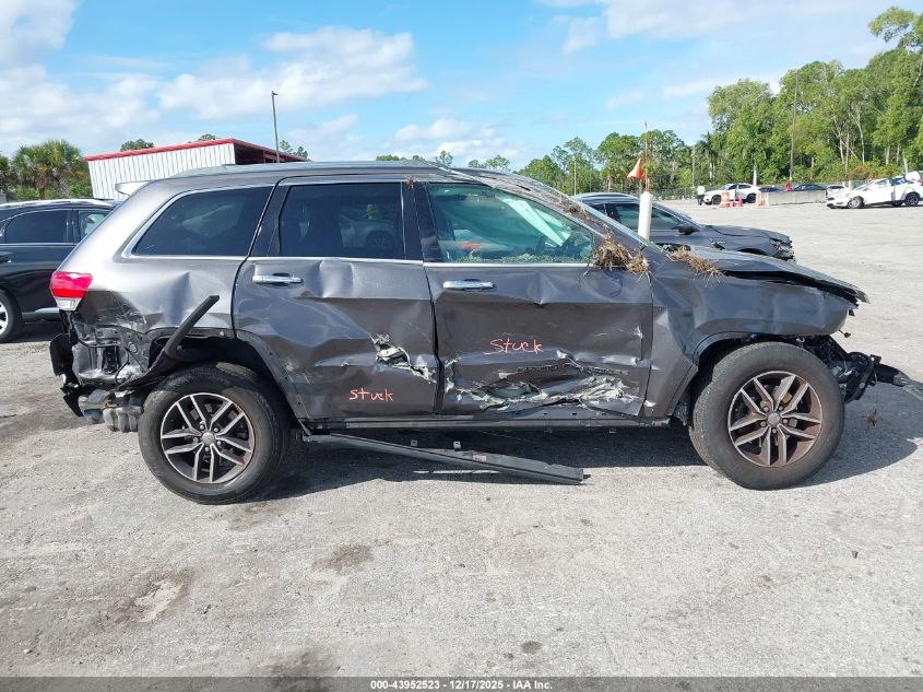 2018 Jeep Grand Cherokee Limited 4X2 VIN: 1C4RJEBG6JC400267 Lot: 43952523