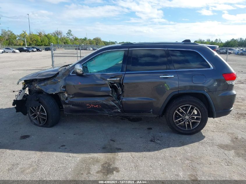 2018 Jeep Grand Cherokee Limited 4X2 VIN: 1C4RJEBG6JC400267 Lot: 43952523