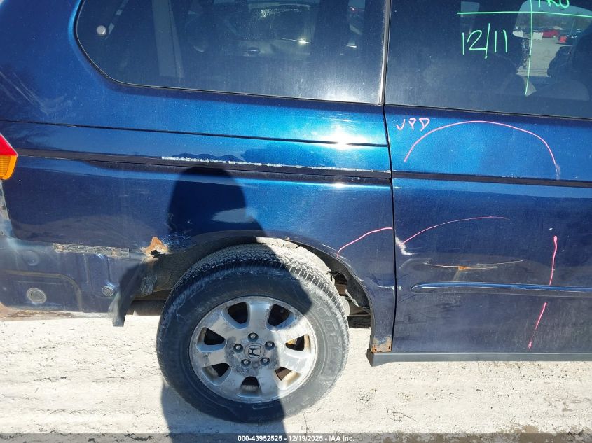 2004 Honda Odyssey Ex-L VIN: 5FNRL180X4B013225 Lot: 43952525