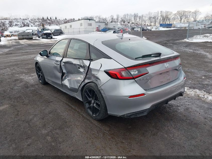 2022 Honda Civic Sport VIN: 19XFL2H82NE023852 Lot: 43952527