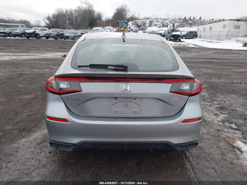 2022 Honda Civic Sport VIN: 19XFL2H82NE023852 Lot: 43952527