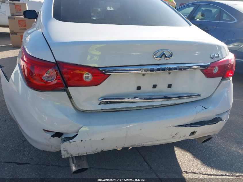 2015 Infiniti Q50 VIN: JN1BV7AP3FM340102 Lot: 43952531