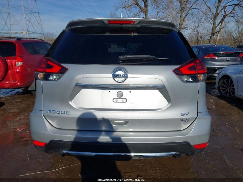 2018 Nissan Rogue Sv VIN: KNMAT2MT9JP507189 Lot: 43952539