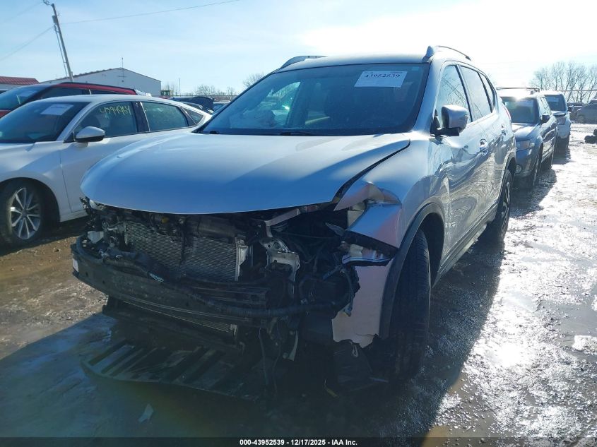 2018 Nissan Rogue Sv VIN: KNMAT2MT9JP507189 Lot: 43952539
