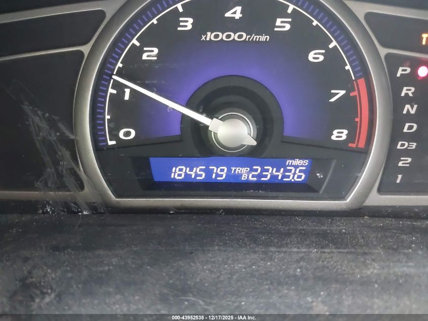 2008 Honda Civic Lx VIN: 1HGFA16518L098807 Lot: 43952538