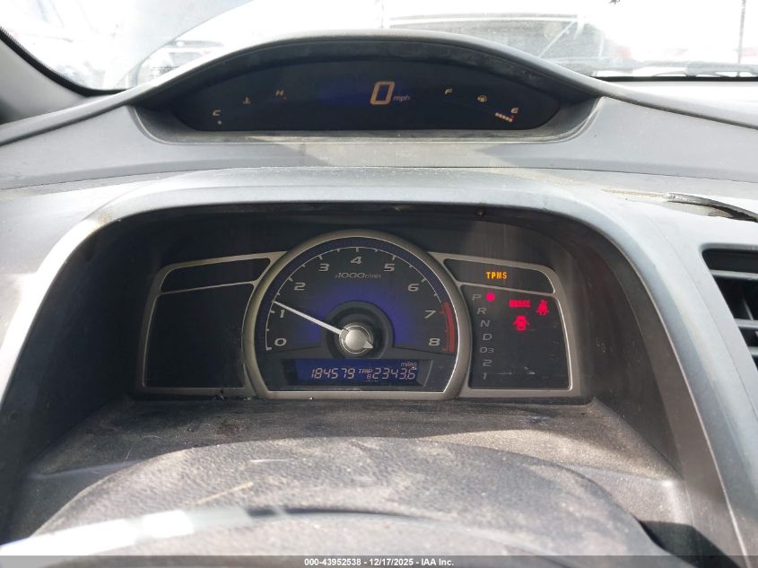 2008 Honda Civic Lx VIN: 1HGFA16518L098807 Lot: 43952538