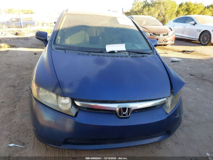 2006 Honda Civic Lx VIN: 1HGFA16526L142939 Lot: 43952541