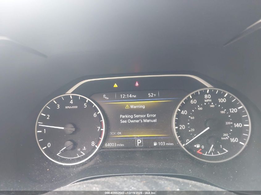 2017 Nissan Maxima 3.5 Platinum VIN: 1N4AA6AP7HC381006 Lot: 43952543