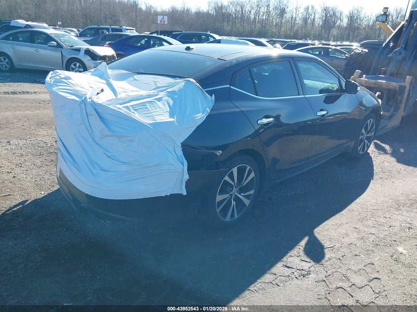 Vin: 1n4aa6ap7hc381006, lot: 44448186, nissan maxima 3.5 platinum 20174