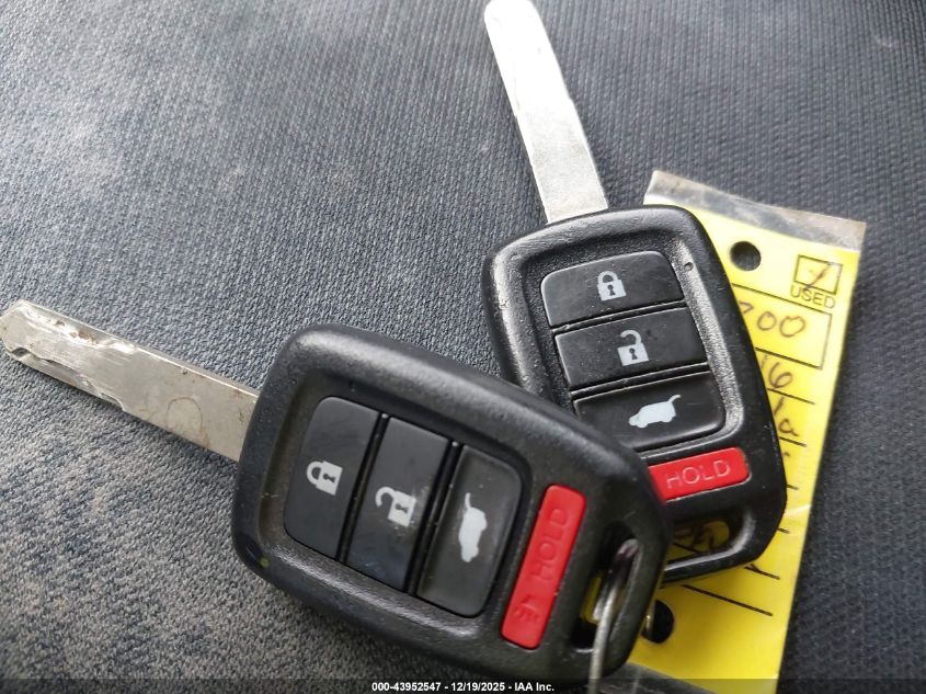 2016 Honda Cr-V Se VIN: 2HKRM4H45GH674135 Lot: 43952547