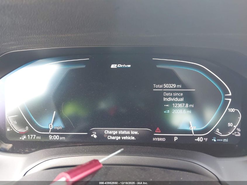 2021 BMW 3 Series 330E VIN: 3MW5P7J03M8B86103 Lot: 43952550