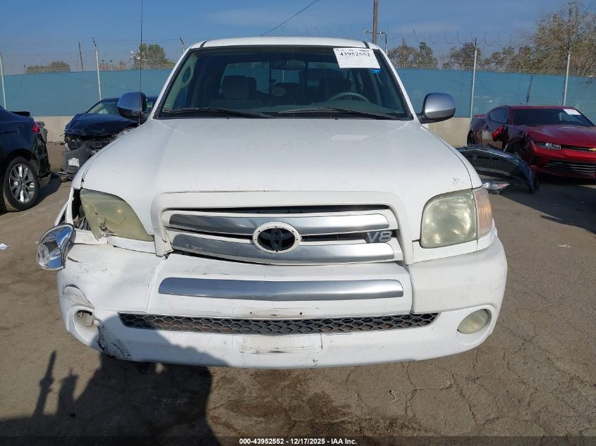 2006 Toyota Tundra Sr5 V8 VIN: 5TBRT341X6S481294 Lot: 43952552