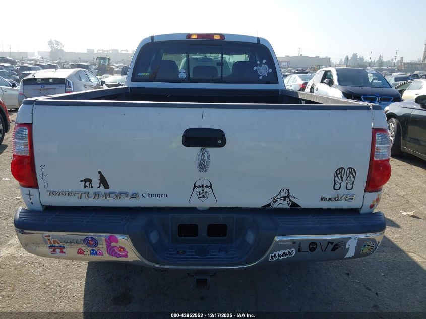 2006 Toyota Tundra Sr5 V8 VIN: 5TBRT341X6S481294 Lot: 43952552