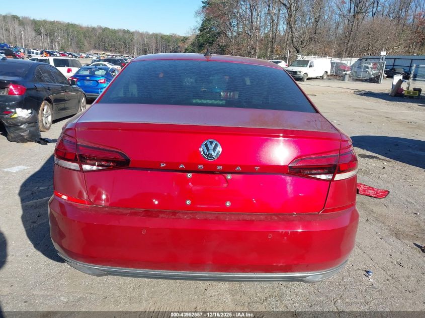 2020 Volkswagen Passat 2.0T Sel VIN: 1VWCA7A30LC013634 Lot: 43952557