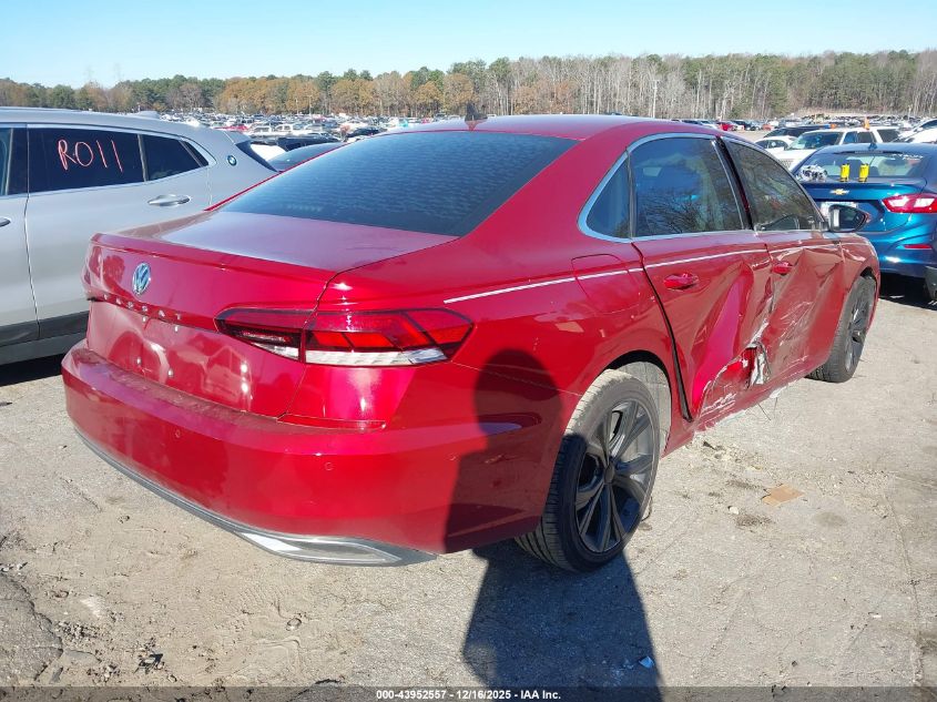 2020 Volkswagen Passat 2.0T Sel
