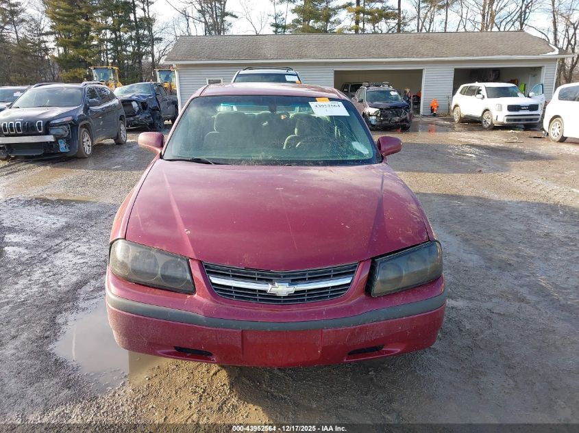 2005 Chevrolet Impala VIN: 2G1WF52E059232974 Lot: 43952564