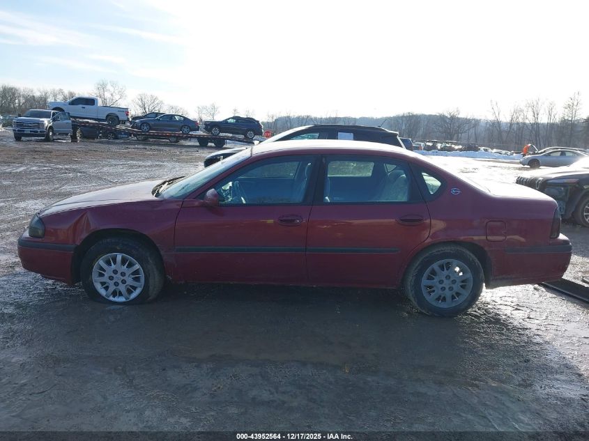 2005 Chevrolet Impala VIN: 2G1WF52E059232974 Lot: 43952564