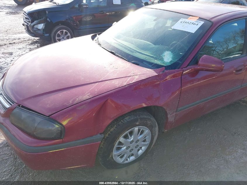 2005 Chevrolet Impala VIN: 2G1WF52E059232974 Lot: 43952564