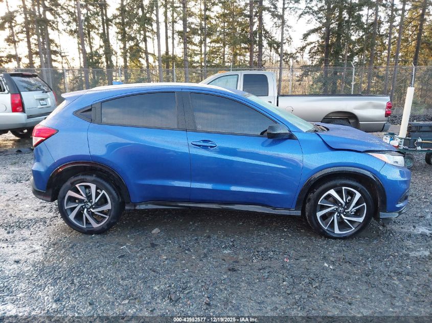 2019 Honda Hr-V Sport VIN: 3CZRU6H13KG716203 Lot: 43952577