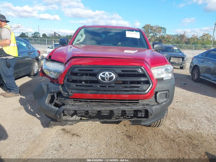 2018 Toyota Tacoma Sr VIN: 5TFRX5GN3JX105531 Lot: 43952582