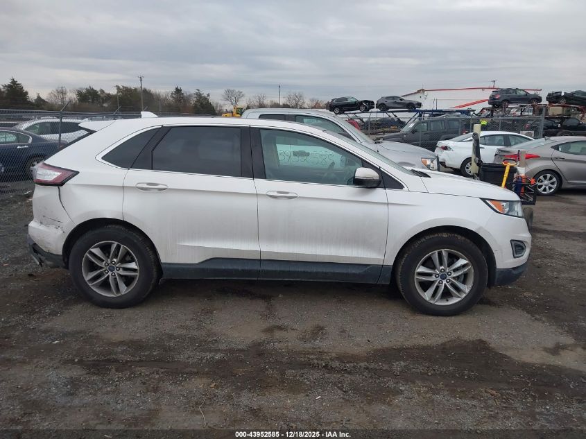 2015 Ford Edge Sel VIN: 2FMTK3J85FBB02538 Lot: 43952585