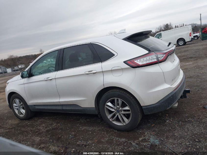 2015 Ford Edge Sel VIN: 2FMTK3J85FBB02538 Lot: 43952585