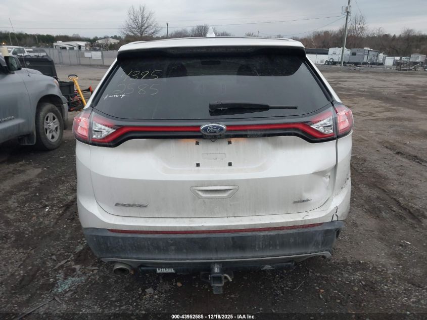 2015 Ford Edge Sel VIN: 2FMTK3J85FBB02538 Lot: 43952585