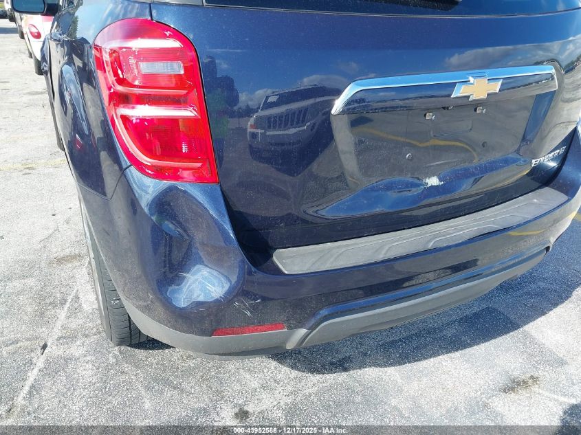 2016 Chevrolet Equinox Lt VIN: 2GNALCEK3G1126575 Lot: 43952586