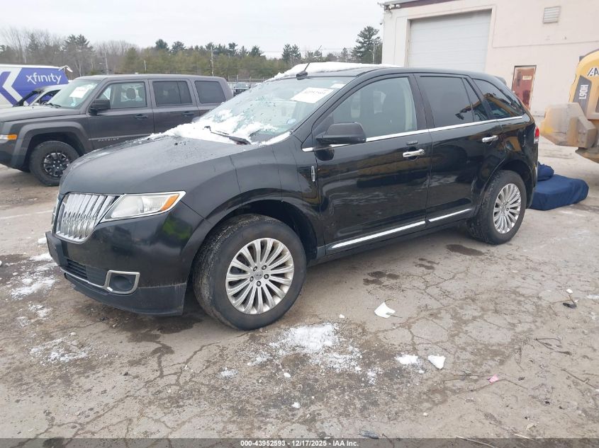 2LMDJ8JK7DBL12608 2013 LINCOLN MKX photo no. 2
