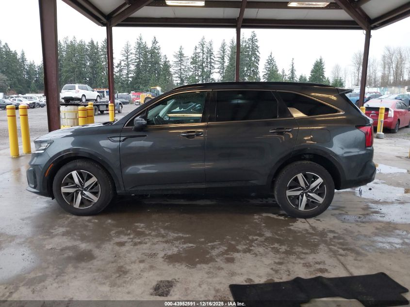 2022 Kia Sorento S VIN: 5XYRL4LC3NG079340 Lot: 43952591
