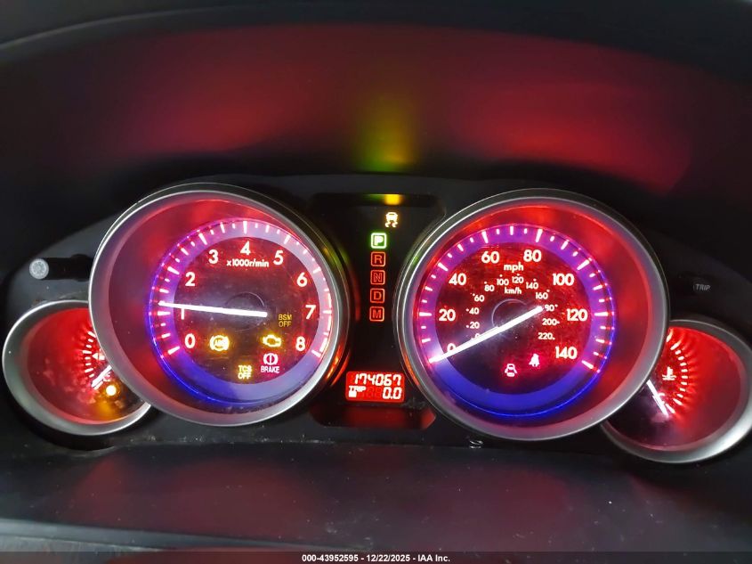 2011 Mazda Cx-9 Grand Touring VIN: JM3TB3DV2B0321286 Lot: 43952595