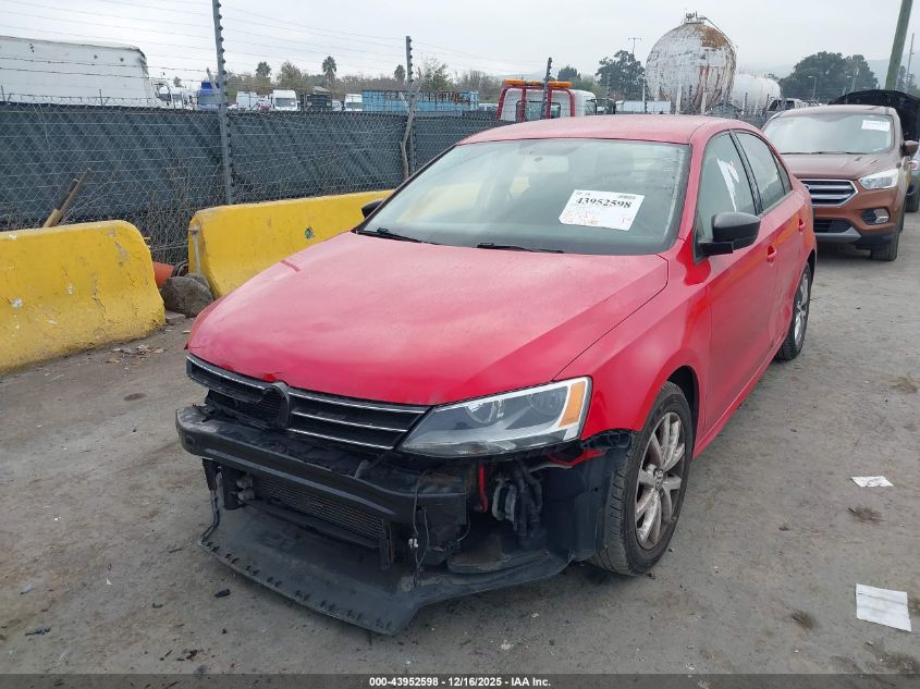 2015 Volkswagen Jetta 1.8T Se VIN: 3VWD17AJ5FM239402 Lot: 43952598