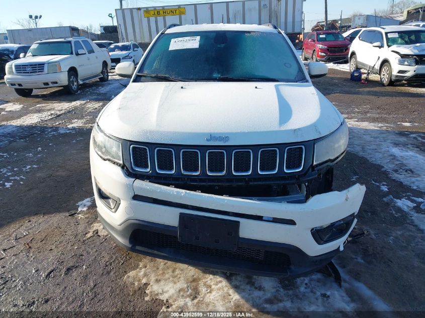 2017 Jeep New Compass Latitude 4X4 VIN: 3C4NJDBB0HT681431 Lot: 43952599