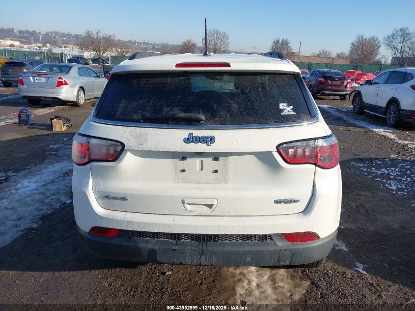 2017 Jeep New Compass Latitude 4X4 VIN: 3C4NJDBB0HT681431 Lot: 43952599