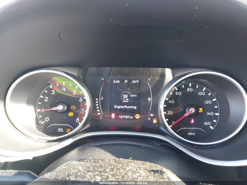 2017 Jeep New Compass Latitude 4X4 VIN: 3C4NJDBB0HT681431 Lot: 43952599