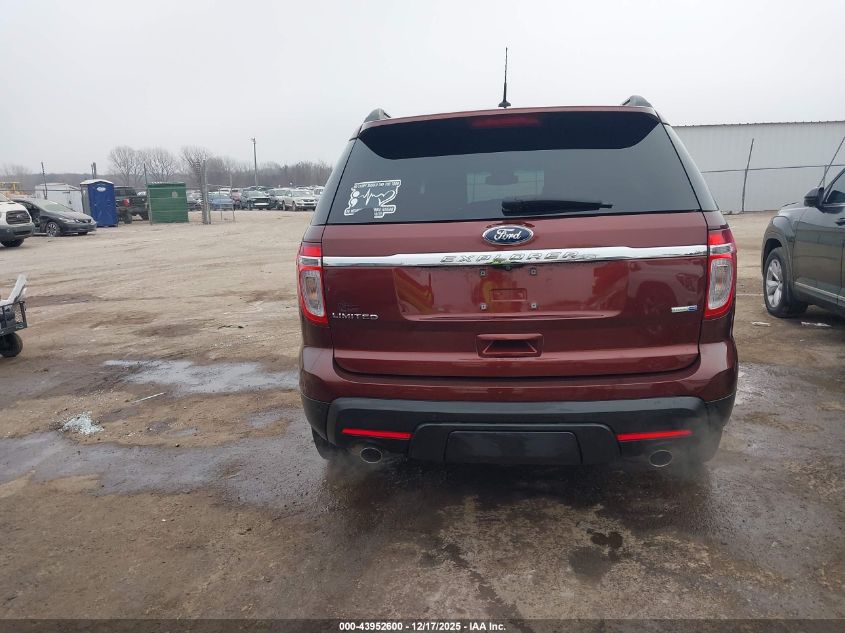 2015 Ford Explorer Limited VIN: 1FM5K8F87FGB25780 Lot: 43952600
