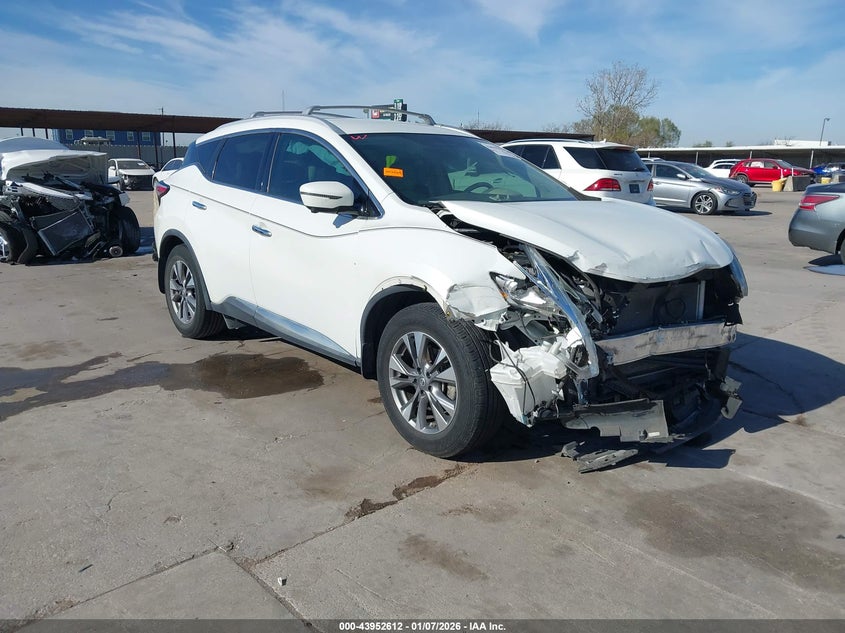 5N1AZ2MG1HN184906 2017 Nissan Murano Sl auction photo 1