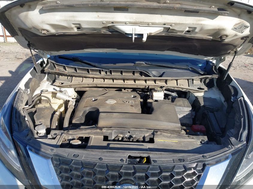 2020 Nissan Murano Sl Fwd VIN: 5N1AZ2CJ9LN176171 Lot: 43952626