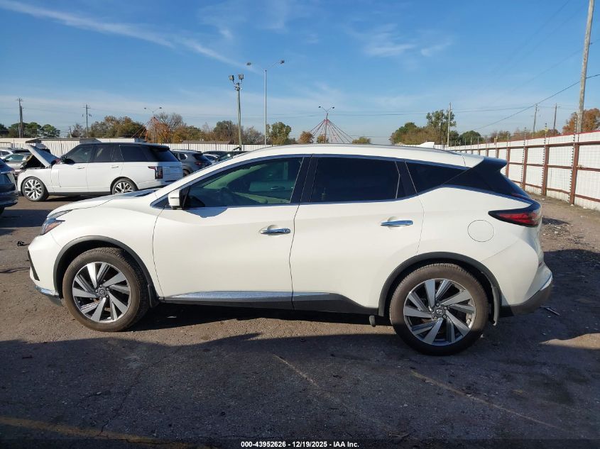 2020 Nissan Murano Sl Fwd VIN: 5N1AZ2CJ9LN176171 Lot: 43952626