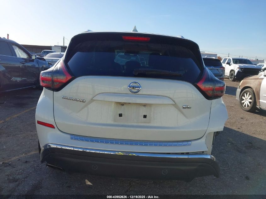 2020 Nissan Murano Sl Fwd VIN: 5N1AZ2CJ9LN176171 Lot: 43952626