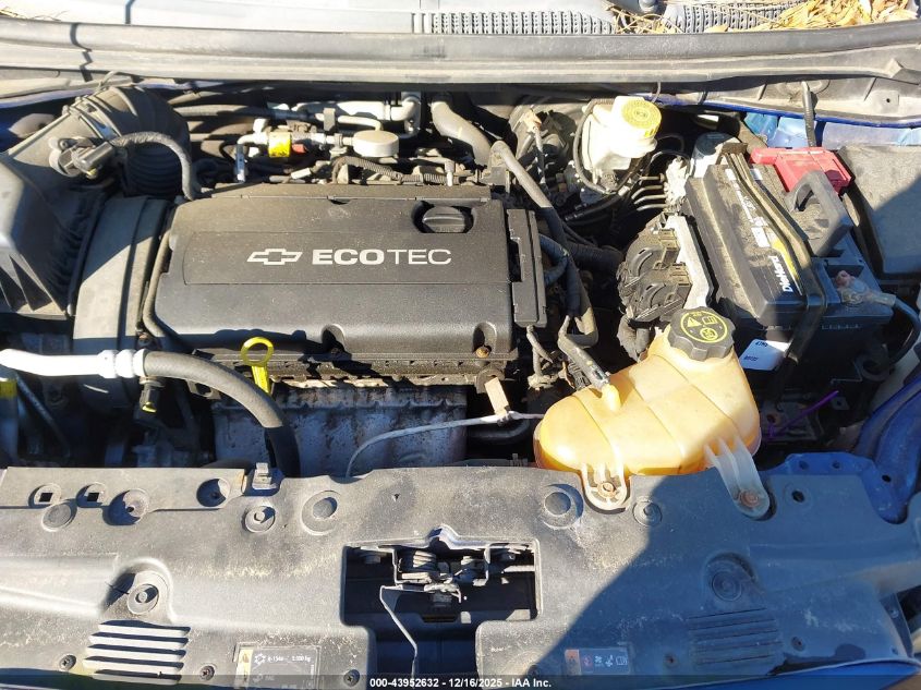 2012 Chevrolet Sonic 2Lt VIN: 1G1JC6SH3C4210468 Lot: 43952632