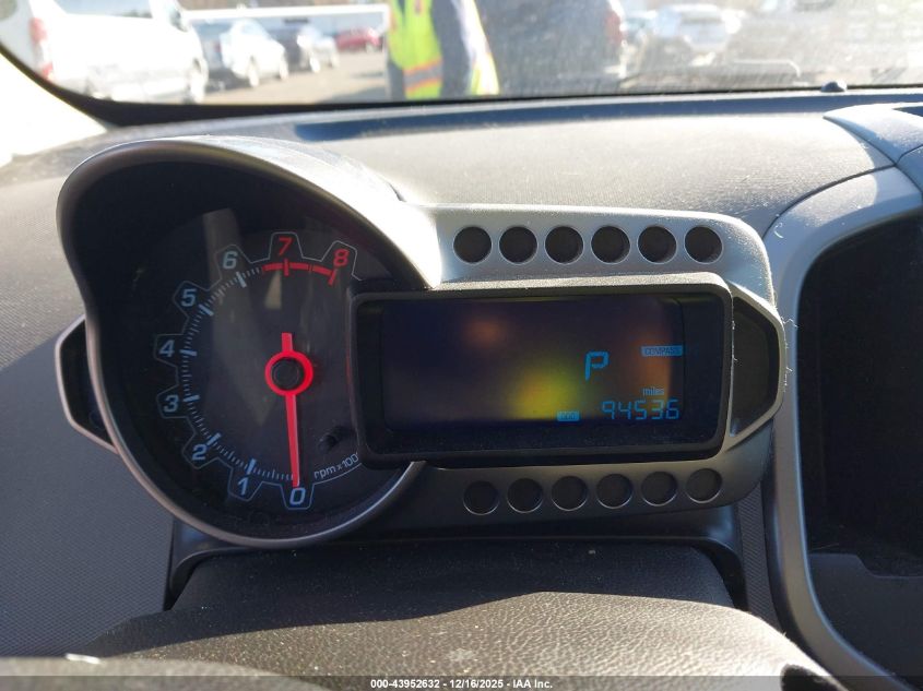 2012 Chevrolet Sonic 2Lt VIN: 1G1JC6SH3C4210468 Lot: 43952632